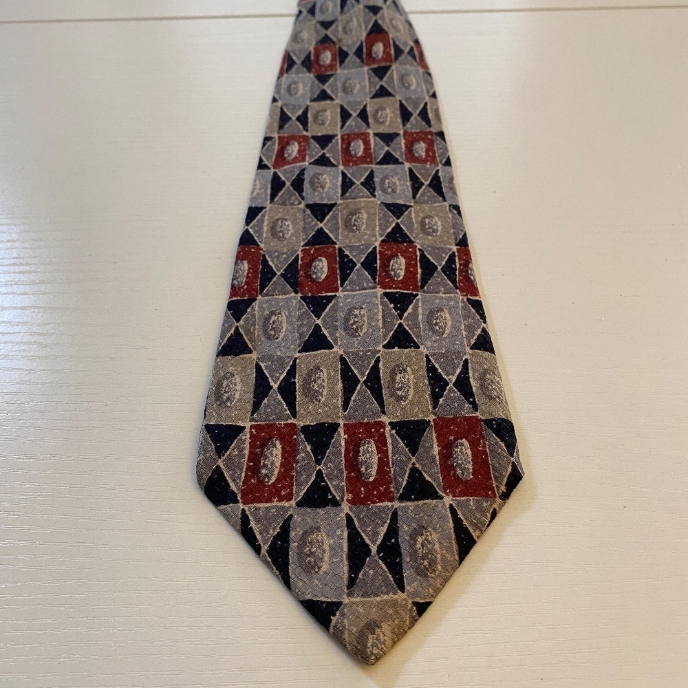 Harry Rosen Y2K Silk Tie Made in Italy